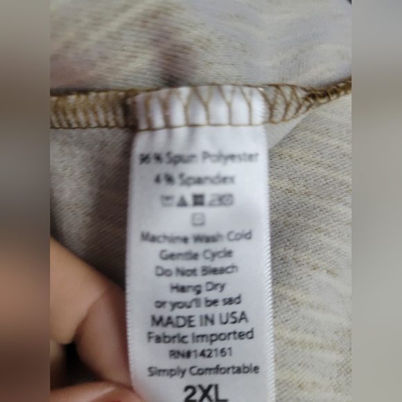 Striped Gold and Brown Dress - Picture 7 of 7